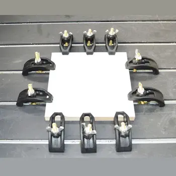 5 ks 85mm Luk Doska Sady CNC Rytie Stroj Časti Tlaku Dosku Upevnite Zariadenie Pre T-slot Pracovný Stôl