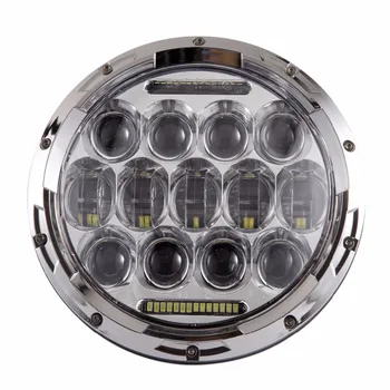 7 Palcový LED Reflektor Projektor 75W Hi/Lo Lúč s 4.5 Palcový Pomocné Absolvovanie Hmlové Svetlá pre Motocykel