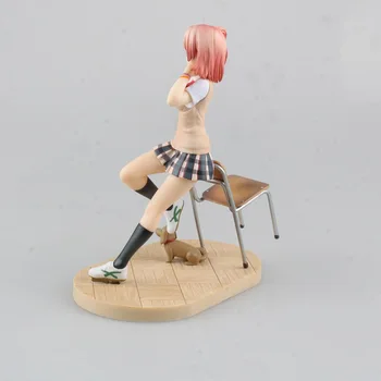 Anime Môj Dospievajúci Romantická Komédia SNAFU Yuigahama Yui Jednotné Stoličky Ver 1/8 PVC Akcie Obrázok Zberateľskú Model Dekorácie, Hračky 20 cm
