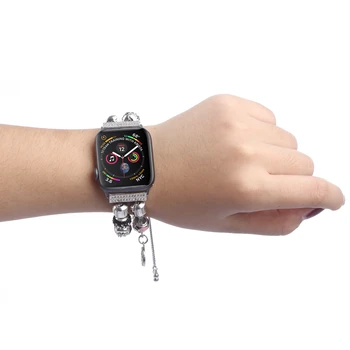 DIY ženy sledovať popruh pre apple hodinky 5 4 kapela 44 mm iwatch šport pásma 42mm príslušenstvo 40 mm series 3 2 náramok 38mm watchband