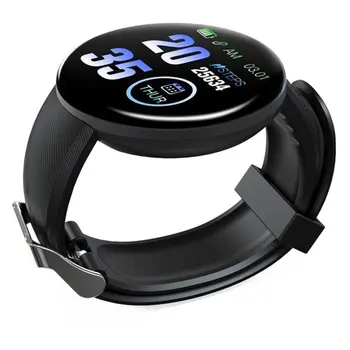 Horúce Smart Hodinky Srdcového tepu, Krvného Tlaku Smartwatch Hodinky Vodotesné Šport Fitness Tracker Sledovať D18 Reloj inteligente