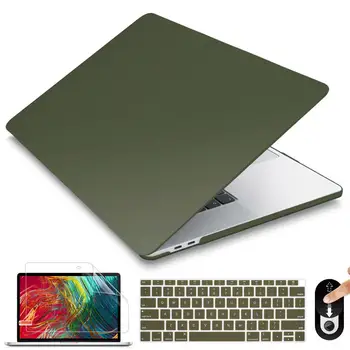 Matný Plast Tvrdé púzdro pre MacBook Air 13 palcový 2020 A2179 A2337 M1 Soft-Touch Prenosný obal & Keyboard Skin & Webcam Kryt