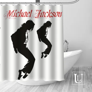 Michael Jackson sprchový záves nových veľkých Európskych a Amerických štýl tlače edition polyester sprchový záves