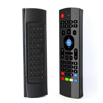 MX3 2.4 G Wireless Keyboard Controller Diaľkové Ovládanie Vzduchu Myš pre Android Smart 7.1 TV Box x96 mini s905w tx3 tvbox