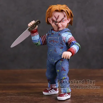NECA Dieťaťa Hrať Dobrí Chucky PVC Akcie Obrázok Zberateľskú Model Hračka