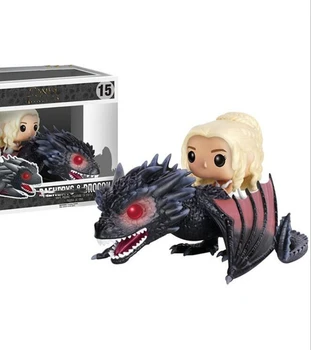 Pop Nový Príchod Game of Thrones Daenerys Dragon Akcie Obrázok Zberateľskú Model Hračky Pre Deti, Vianoce, Nový Rok Darčeky#15