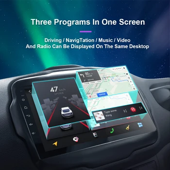 Pre Toyota Fortuner HILUX Revo Vigo Android 10 2 din Stereofónne autorádio 2004-Mahagón Rám Multimediálny Prehrávač, GPS Navigáciu