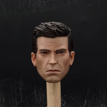 Pre Zber 1/6 Človek Hlavu Sculpt Vyrezávané Rezbárstvo PVC Bruce Wayne Človek Hlavu Model pre 12