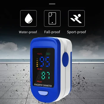 Prenosné Kyslíka v Krvi, Monitor Prst Pulzný Oximeter tomu, Saturácia Kyslíka Sledovať Rýchle doručenie do 24 hodín (bez Batérie)