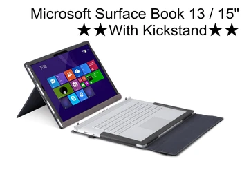 Prípad Pre Microsoft Surface Knihy 13.5/15 Palcov,S Odnímateľný Stojan Ochranné Folio Puzdro Pre 13