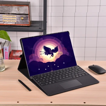 Prípad tabletu do roku 2020 Microsoft Surface Pro X 13 Palcov Stojan PU Kožený Ochranný Kryt Pre Surface Pro X 13