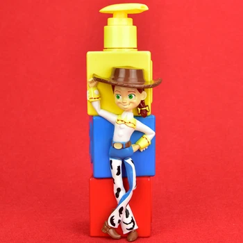 Toy Story Woody Buzz Lightyear Jessie Tvorivé Cartoon Šampón fľaša ABS Akcie Obrázok Zberateľskú Model Toy BOX 350 ML