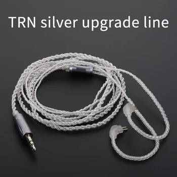 TRN Náhradné Slúchadlá Kábel 2Pin 0,75 mm Inovované Kábel Použiť Pre TRN V10 TRN V20 KZ ZS6 ZST ŽSR ZS10 Univerzálny