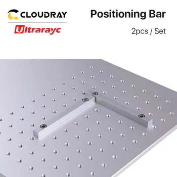 Ultrarayc 2ks Vlákniny Označenie pracovný stôl Polohy Bar 125*12 mm Dia.6 mm pre DIY Vlákniny & Co2 Označenie Rytie Stroj