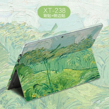 Vinyl Odtlačkový Staré Mapy Notebook Nálepka pre Microsoft Surface Pro 4 5 6 Tabliet Prípade Pokrytie Pokožky na Povrch Ísť 13.5 Notebook Nálepky