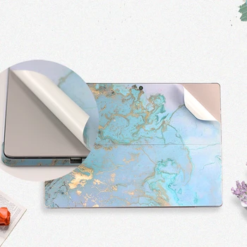 Vinyl Odtlačkový Staré Mapy Notebook Nálepka pre Microsoft Surface Pro 4 5 6 Tabliet Prípade Pokrytie Pokožky na Povrch Ísť 13.5 Notebook Nálepky