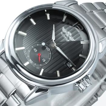 VÍŤAZ Bežné Muži Hodinky Luxusné 2020 Top Značky Classic Automatické Mechanické Zobrazenie Dátumu Náramkové hodinky Módne Jednoduché reloj hombre