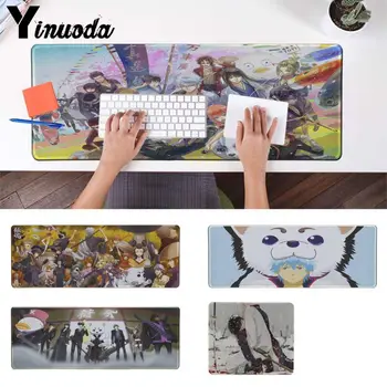 Yinuoda GINTAMA Všetkých Členov Skok Anime Comic Hráč stôl laptop Gumová Myš Mat Úrad Myši Hráč Mäkké Lockedge Podložka pod Myš hráč