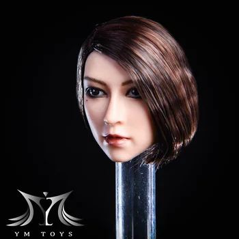 YMT020 A/B/C 1/6 Rozsahu Krása Ázie Hlava Samice YA Head Sculpt Vyrezávané Model pre 12