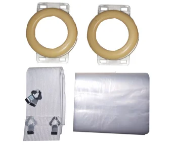 2 opasok silikónový pás análny krúžky +100 wc análny tašky análny krúžok taška pás Prepojený druh jednorazové stomické taška rektálne odklonenie
